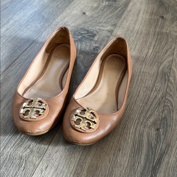 Tory Burch brown flats women’s size 7 - Picture 2 of 7